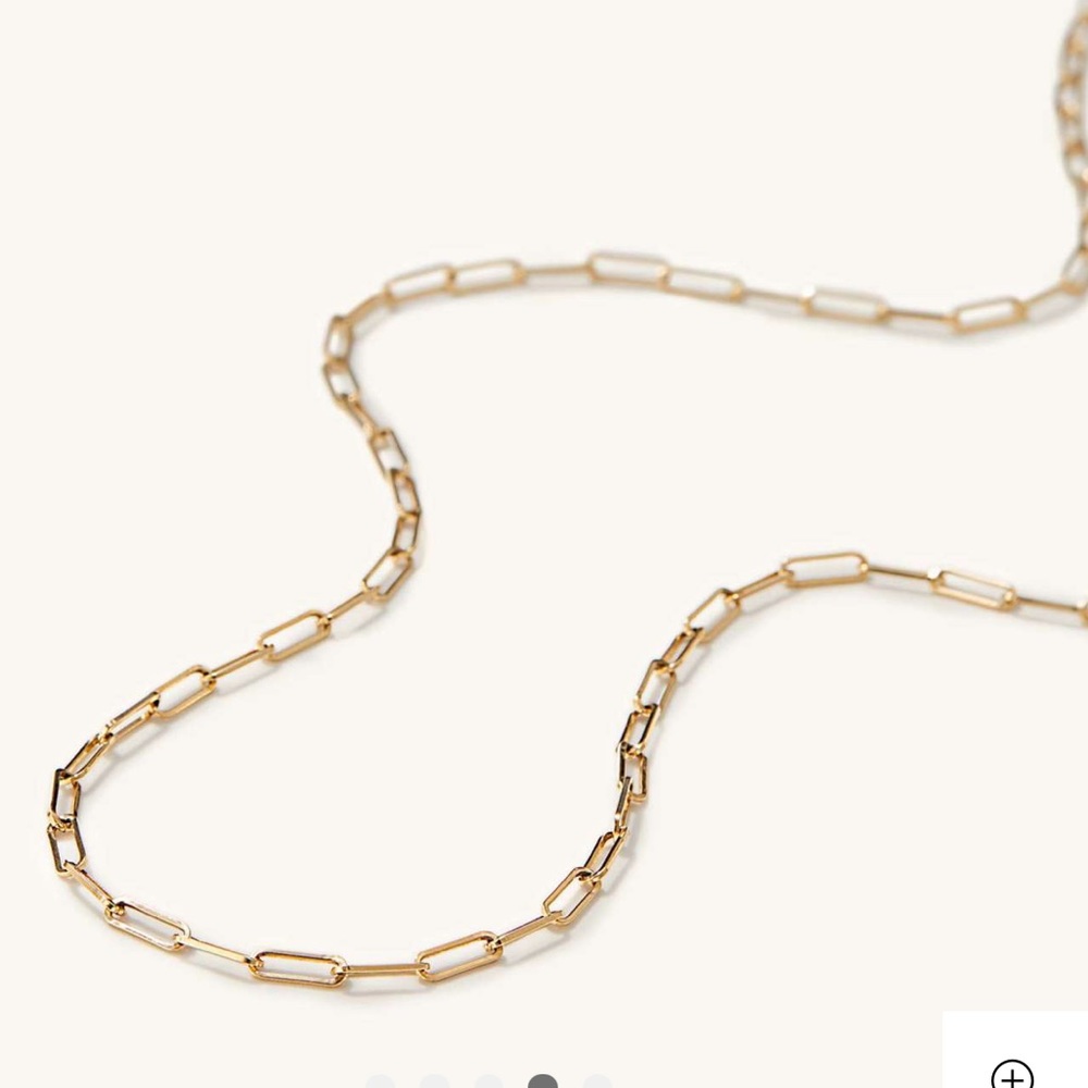 Mejuri 14k Yellow Gold Chain Necklace